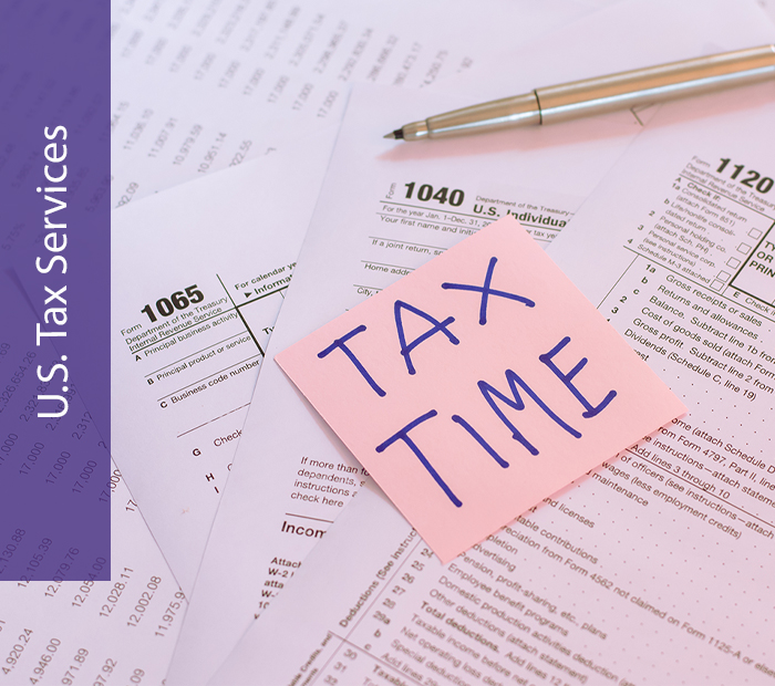 U.S. Tax Services - Navigate complex tax laws to optimize your personal or business returns, ensure compliance, and assist you with tax authorities.